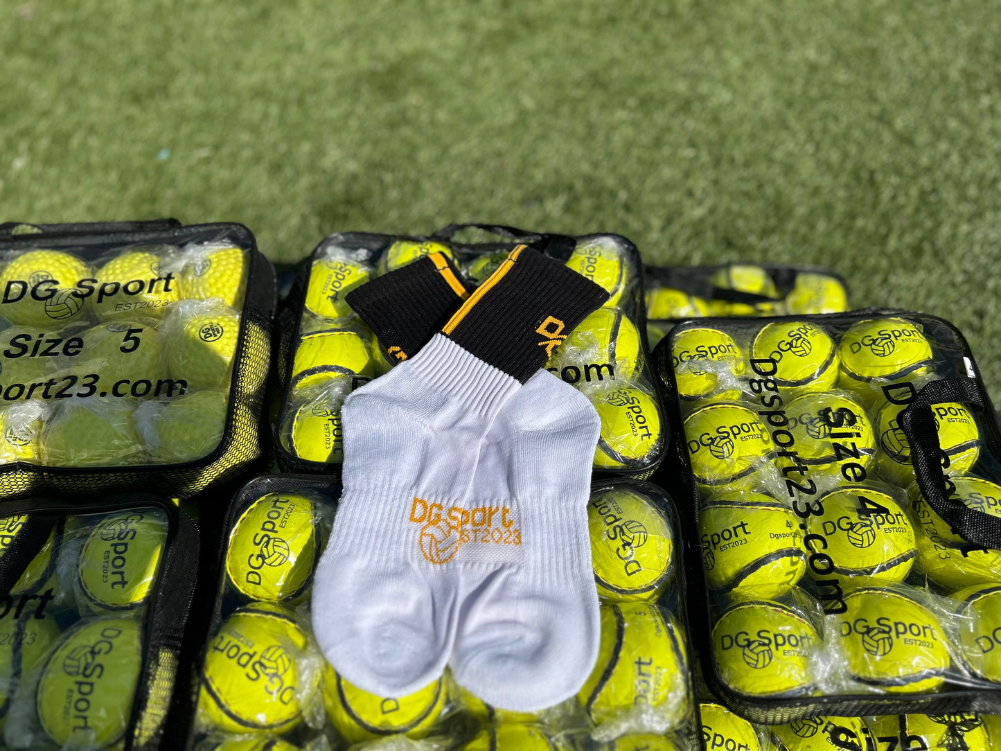 Black+Amber D/G socks