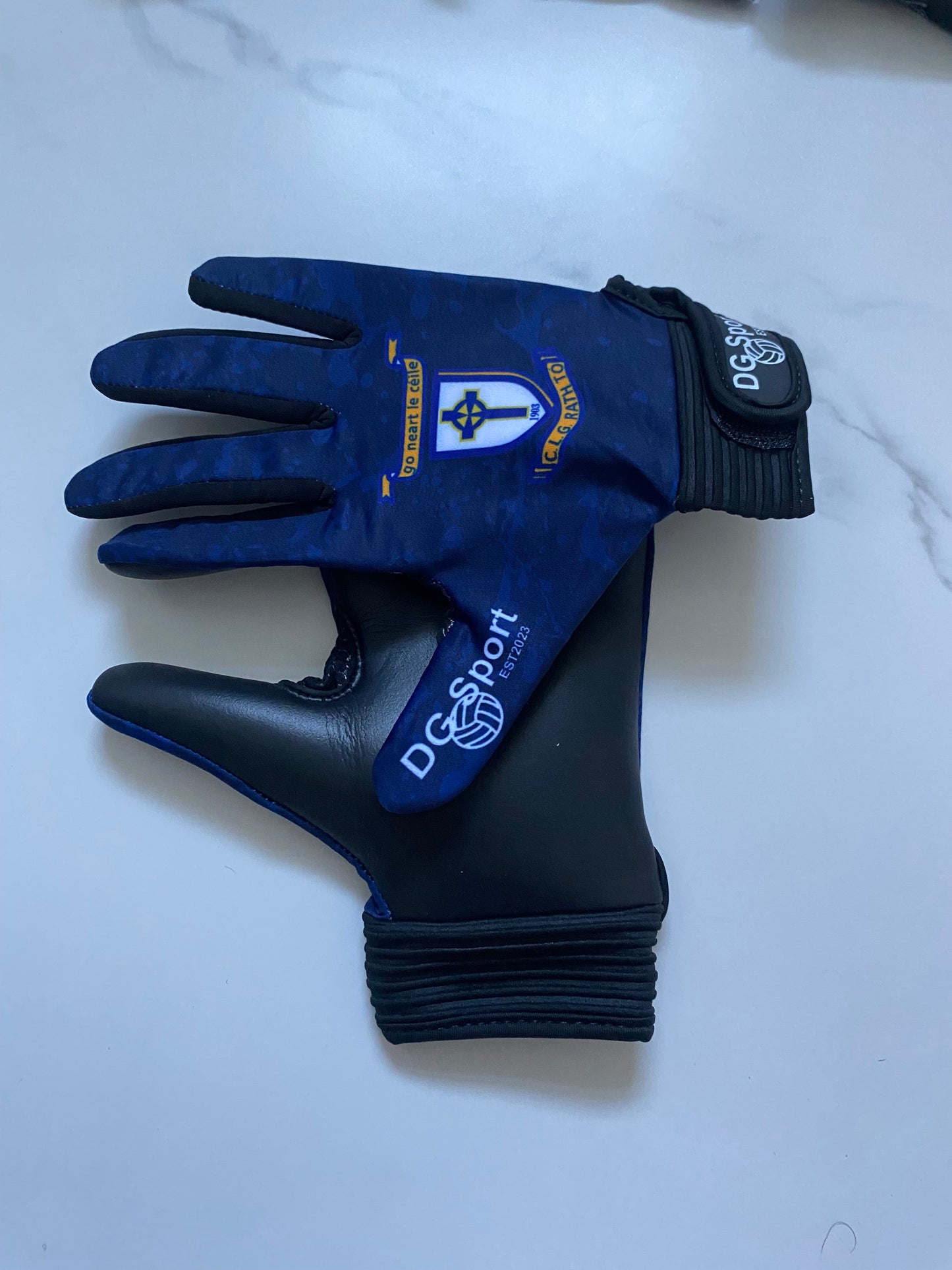 Ratoath GAA New style Navy and light blue glove